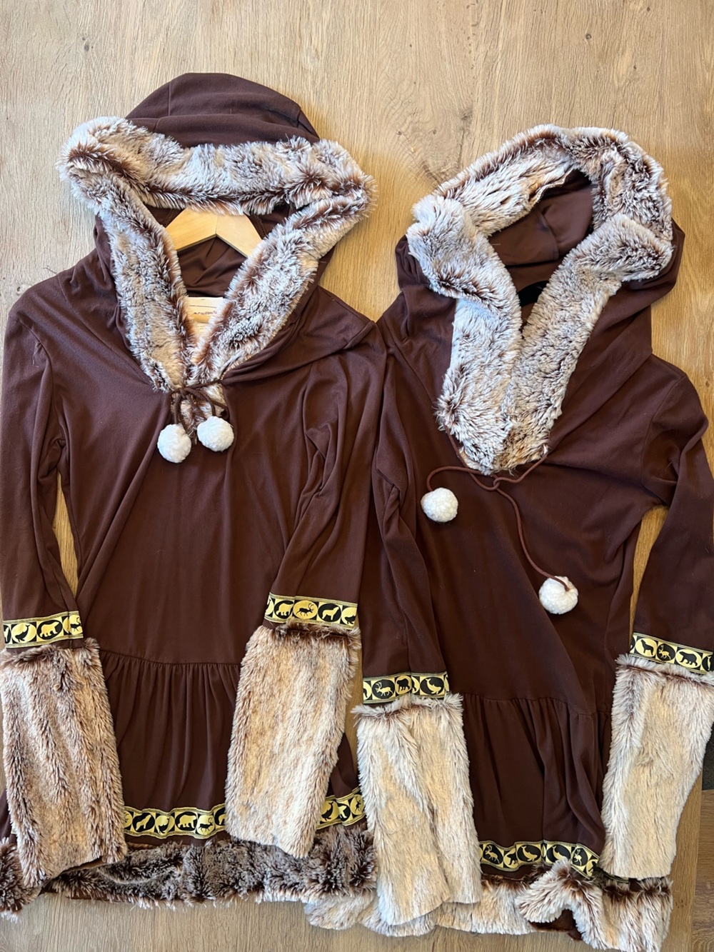 California Costumes Winter Faux Fur Halloween Christmas Costumes XS/S Pair